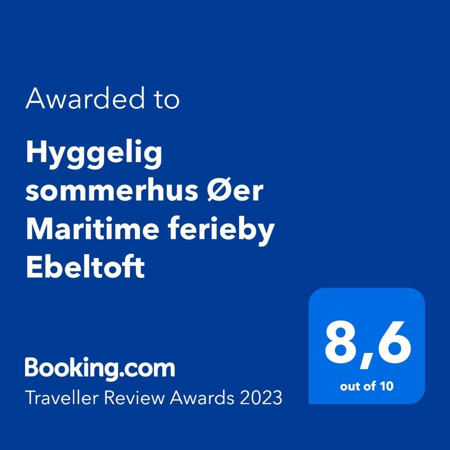 Hyggelig Sommerhus Oer Maritime Ferieby Ebeltoft Exteriör bild